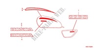 AUTOCOLLANTS pour Honda CB 223 S de 2015