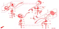 CLIGNOTANT pour Honda CB 223 S de 2011