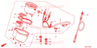 COMPTEUR pour Honda CB 223 S de 2011