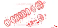 EMBRAYAGE pour Honda CB 223 S de 2011