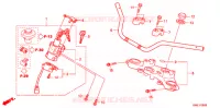 GUIDON   TE DE FOURCHE pour Honda CB 223 S de 2011