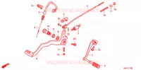 PEDALE pour Honda CB 223 S de 2011