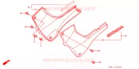 COUVERCLES LATERAUX pour Honda CB 250 HORNET de 2002