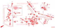 GUIDON   TE DE FOURCHE pour Honda CB 250 F ABS de 2016