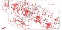 CARBURATEUR (ENS.) pour Honda CB 250 HORNET RED de 1996