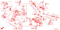 GUIDON   TE DE FOURCHE pour Honda CB 400 F WHITE de 2016