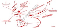 T (6) pour Honda CB 400 SUPER BOL D\'OR VTEC REVO STANDARD With half cowl de 2009