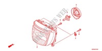 PHARE (CB400S/SA) pour Honda CB 400 SUPER BOL D\'OR Half cowl attachment two-tone main color de 2012