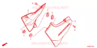 COUVERCLES LATERAUX pour Honda CB 400 SUPER BOL D\'OR REVO de 2016