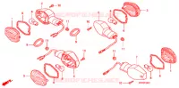 CLIGNOTANT  pour Honda CBR 125 de 2007