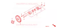 POMPE A HUILE pour Honda VARIO 110 TECHNO de 2010