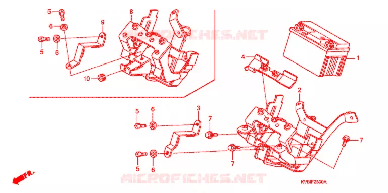 BATTERIE Honda MOTO 110 VARIO 2011  ACB110CSB