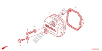 COUVRE CULASSE pour Honda WAVE DASH 110 R, Electric start, rear brake disk de 2014