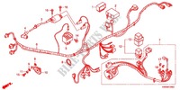FAISCEAU DES FILS (AFP110MCSE/AFP110MCRE) pour Honda WAVE DASH 110 R, Electric start, rear brake disk de 2014