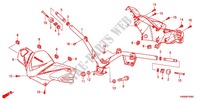 GUIDON (1) pour Honda WAVE DASH 110 S, Electric start, rear brake drum de 2011