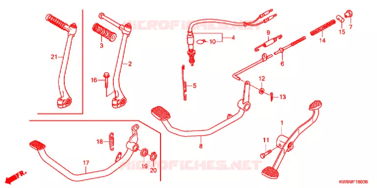 SILENCIEUX D'ECHAPPEMENT (AFP110MCS/AFP110MCR/AFP110KCS) Honda MOTO 110 WAVE 2016  AFP110MCSE