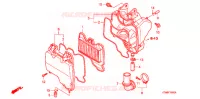 FILTRE A AIR pour Honda WAVE 125 X, Casted wheels, Kick start only de 2010