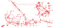 MAITRE CYLINDRE DE FREIN AVANT pour Honda WAVE 125 X, Casted wheels, Kick start only de 2010