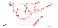 PEDALE   KICK pour Honda WAVE 125 X, Casted wheels, Kick start only de 2010