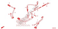 PEDALE pour Honda WAVE 110 S, Kick start de 2013
