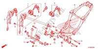 CADRE pour Honda FUTURE 125 Casted wheels, Rear brake disk de 2012