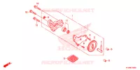 POMPE A HUILE pour Honda FUTURE 125 Casted wheels, Rear brake disk de 2012
