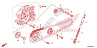CHAINE DE DISTRIBUTION   TENDEUR pour Honda FUTURE 125 Casted wheels, Rear brake drum de 2013