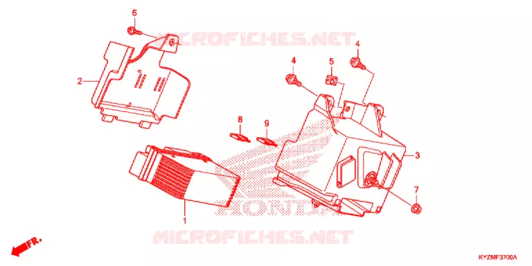 BATTERIE Honda MOTO 125 FUTURE 2013  AFS125MCSD
