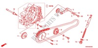 CHAINE DE DISTRIBUTION   TENDEUR pour Honda WAVE 110 Casted wheels, Kick start de 2012