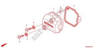 COUVRE CULASSE pour Honda WAVE 110 Casted wheels, Kick start de 2012