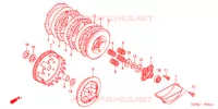 EMBRAYAGE pour Honda WAVE 100 DR de 2007