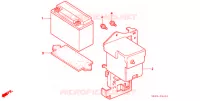 BATTERIE pour Honda SUPER CUB 50 STANDARD GREEN de 1993