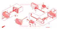 CLIGNOTANT (CM) pour Honda SUPER CUB 90 CUSTOM SQUARE LIGHT de 2001