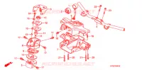 GUIDON   CARENAGE (CM) pour Honda SUPER CUB 90 CUSTOM de 2007