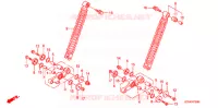SUSPENSION AVANT pour Honda SUPER CUB 90 CUSTOM de 2007