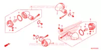CLIGNOTANT pour Honda CB 1100 ABS RED de 2013