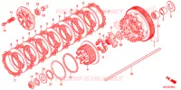 EMBRAYAGE pour Honda CB 1100 ABS RED de 2013