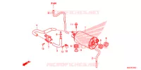 SYSTÈME DE RECYCLAGE DES GAZ pour Honda CB 1100 ABS RED de 2013