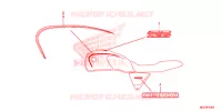 AUTOCOLLANTS pour Honda CB 1100 ABS de 2013