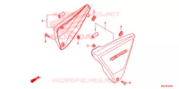 COUVERCLES LATERAUX pour Honda CB 1100 ABS de 2013