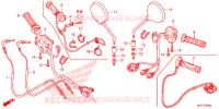 COMMODO   LEVIER   CABLE pour Honda CB 1100 ABS de 2016