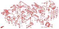 FAISCEAU DES FILS   BOBINE D'ALLUMAGE (CB1300F/F1) pour Honda CB 1300 SUPER FOUR de 2003