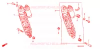 AMORTISSEUR ARRIERE pour Honda CB 1300 SUPER FOUR TYPE 3 de 2006