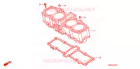 CYLINDRE pour Honda CB 1300 SUPER FOUR TYPE 3 de 2006