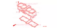 CYLINDRE pour Honda CB 1300 SUPER FOUR STRIPES de 2009