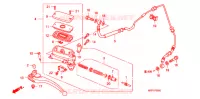 MAITRE CYLINDRE pour Honda CB 1300 SUPER FOUR STRIPES de 2009