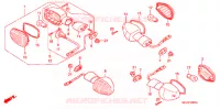 CLIGNOTANT pour Honda CB 1300 SUPER FOUR ABS TYPE 2 de 2006