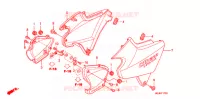 COUVERCLES LATERAUX pour Honda CB 1300 SUPER FOUR ABS TYPE 2 de 2006