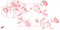 CLIGNOTANT pour Honda CB 1300 SUPER FOUR ABS TYPE 2 de 2007