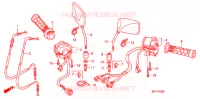 COMMODO   LEVIER   CABLE pour Honda CB 1300 SUPER FOUR ABS de 2009